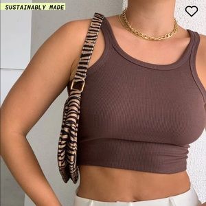 Princess Polly brown tank top